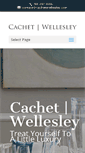Mobile Screenshot of cachetwellesley.com
